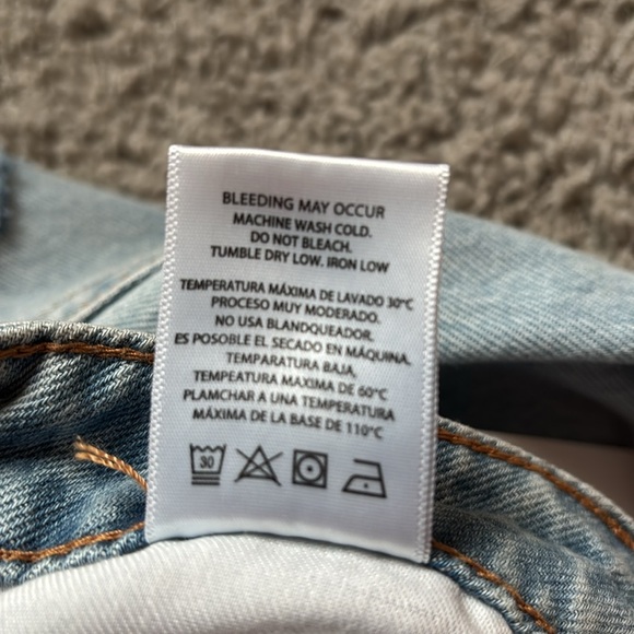 Hidden Happi Jeans Destructed Frayed Hem Flare - Picture 8 of 14